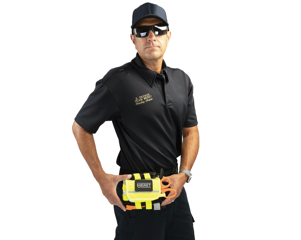 MERET EFAK PRO X EMT Medical Pouch - Waterproof, MOLLE-Compatible, With Outer Glove Access & Elastic Loops
